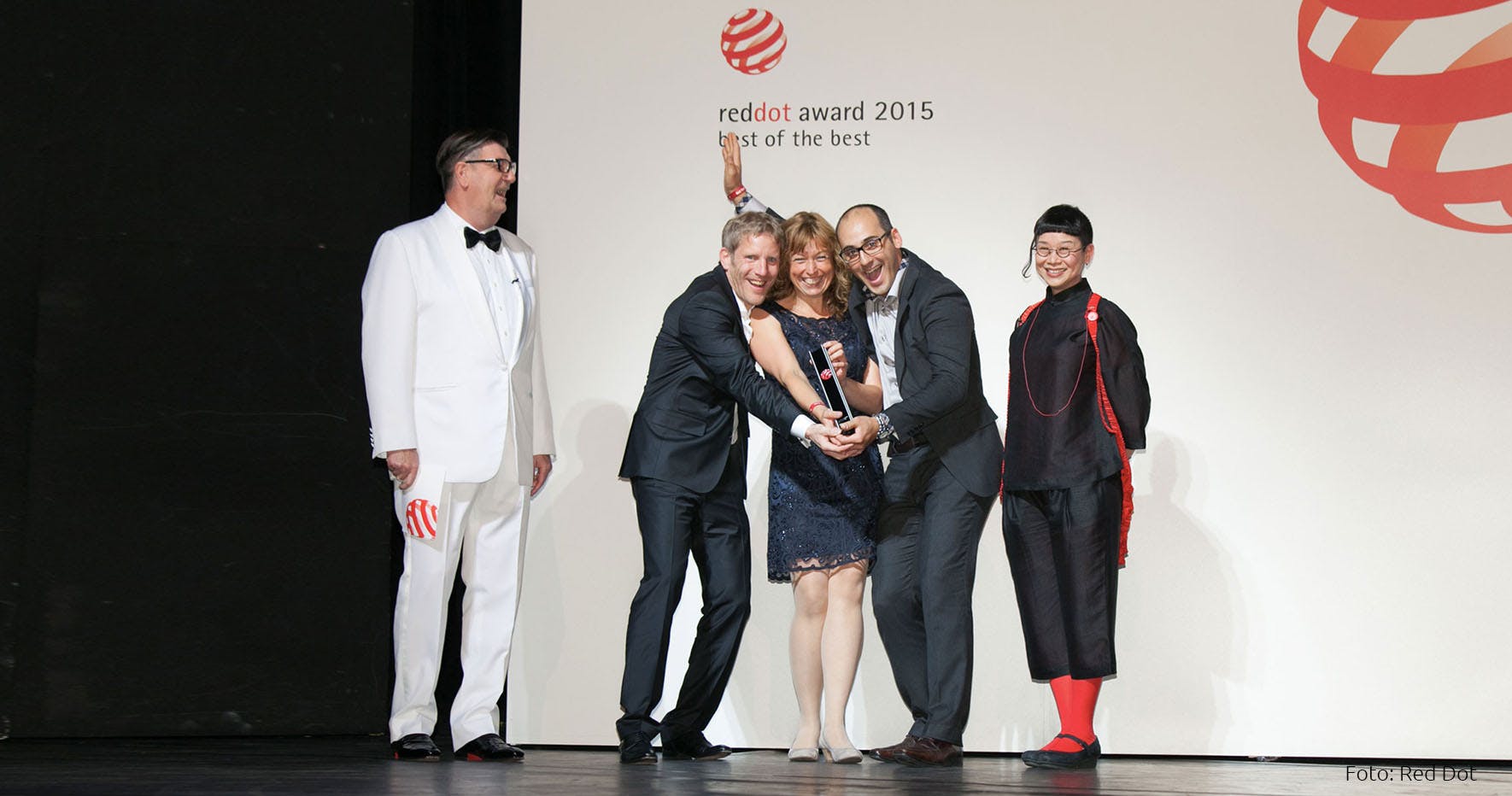 Presentations and set-up service for the Red Dot Design Award | Award Service